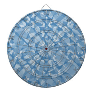 Retro Cubism art Graphic design Dartboard