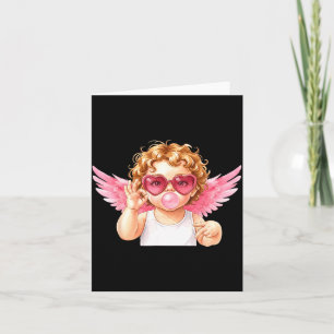 Retro Cud 67 Meme Bubblegum Funny Six Seven Valent Card