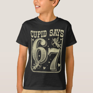 Retro Cud Says 67 Funny 67 Valentine Couple Matchi T-Shirt