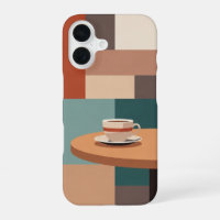 Retro Cup on Rounded Table