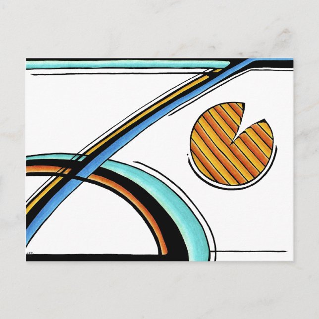 Retro | Customisable Postcard (Front)