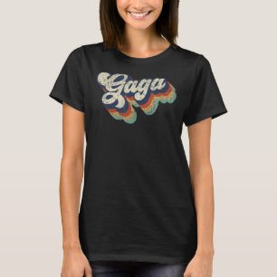 Retro Cute Gaga for Grandma Best Gaga Ever Mother' T-Shirt