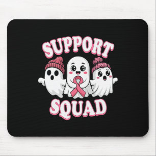 Retro Cute Skeleton Hand Boop Dog Funny Halloween Mouse Pad