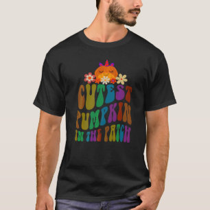 Retro CUTEST PUMPKIN In The Patch Daycare Teacher  T-Shirt