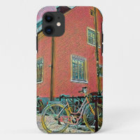 Retro cycling artwork