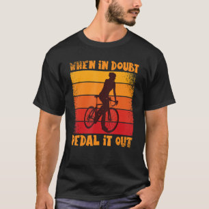 Retro Cycologist Biking Cycling Racing Bicycle MTB T-Shirt