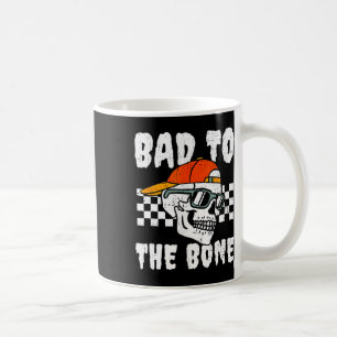 Retro D To The Bone Funny Skull Halloween Costume Coffee Mug