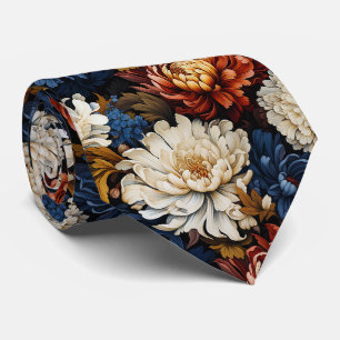 Retro Dahlia Tie