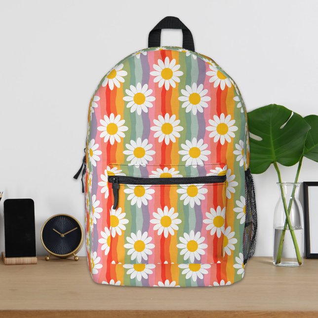 Retro Daisy Backpack (Creator Uploaded)