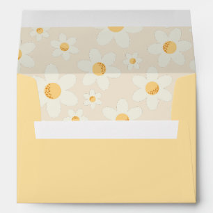Retro Daisy Envelope