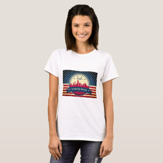Retro Dallas Texas Skyline T-Shirt