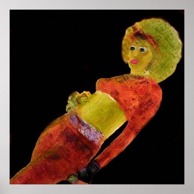 RETRO DANCER POSTER (Front)