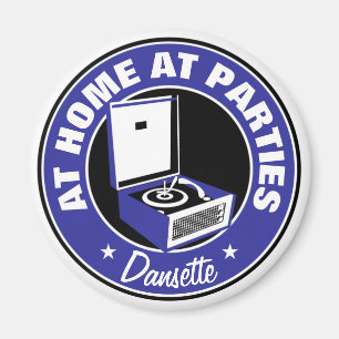 Retro Dansette Vintage record player Fridge Magnet