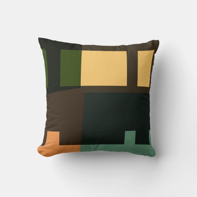 Retro Decorative Art Cushion (Front)