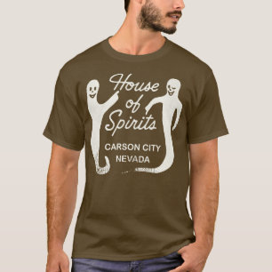 Retro Defunct House of Spirits son City Nevada T-Shirt
