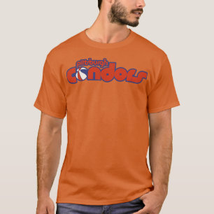 Retro Defunct Pittsburgh Condors Basketball T-Shirt