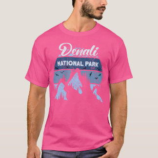 Retro Denali National Park Us Vintage Denali T-Shirt