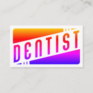 retro dentist appointment reminders card