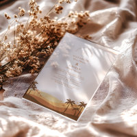Retro Desert Sunset Wedding
