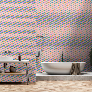 Retro design in mid-century style. wallpaper