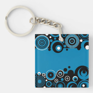 Retro design key ring