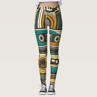 Retro design  leggings