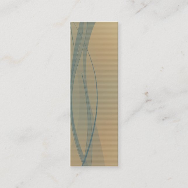 Retro Design Mini Business Card (Front)