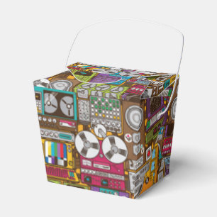 Retro Devices Recording Studio Take-Out Favour Box