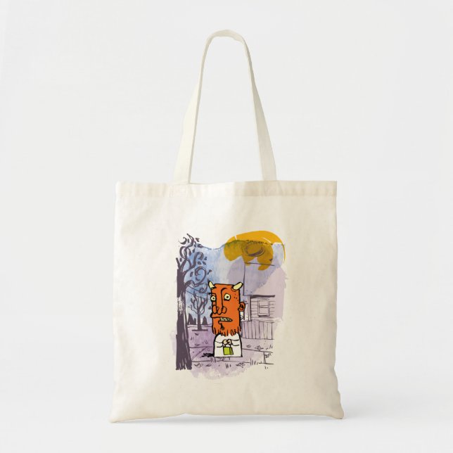 Retro Devil Trick or Treater  Tote Bag (Front)