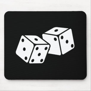 Retro Dice Mouse Pad