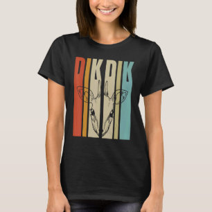 Retro Dik Dik African Antelope T-Shirt