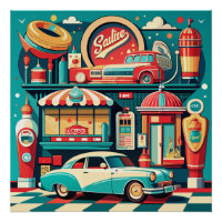 Retro Diner Americana