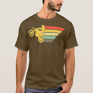 Retro Dirt Bike Rider  Vintage MX Motocross T-Shirt