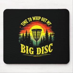 Retro Disc Golf For Players  Mouse Pad