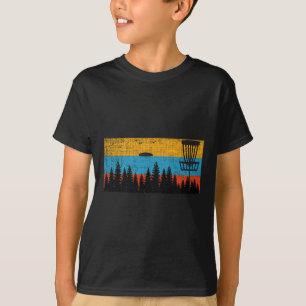 Retro Disc Golf Frolf Frisbee Vintage 70s 80s Styl T-Shirt