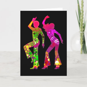 RETRO DISCO 70'S   CARD