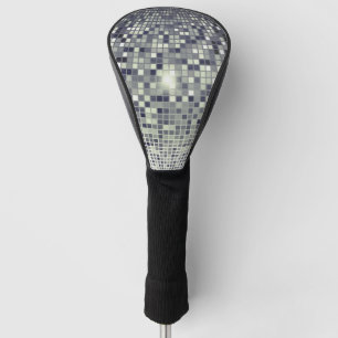 Retro Disco Ball Mosaic Golf Head Cover