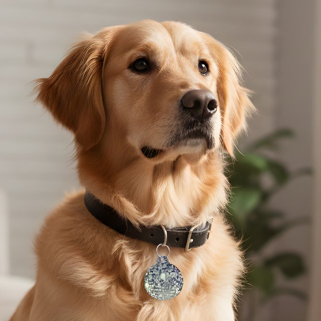 Retro Disco Ball Pet ID Tag – Groovy & Safe! (Creator Uploaded)