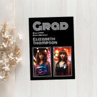 Retro Disco Graduation Party Photo