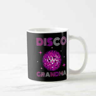 Retro Disco Grandma 70s 80s Dance Party Mirror Bal Coffee Mug
