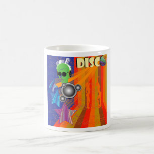 Retro Disco Party 70s Funk Art Coffee Mug