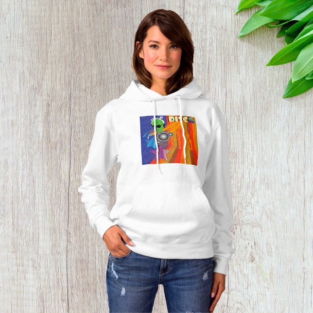 Retro Disco Party 70s Funk Art  Hoodie (Creator Uploaded)