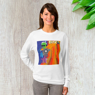 Retro Disco Party 70s Funk Art  T-Shirt