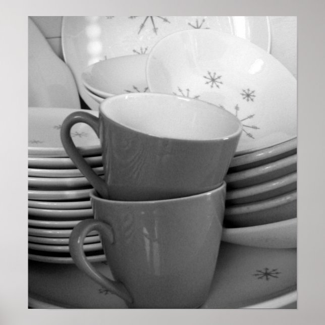 RETRO DISHES IV POSTER (Front)