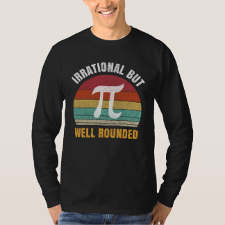 Retro distressed Happy Pi Day Math Geek for 3 14 D T-Shirt