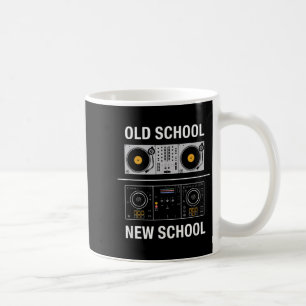 Retro Dj Setup Vs Edm Mixer Evolution Humor Beat T Coffee Mug