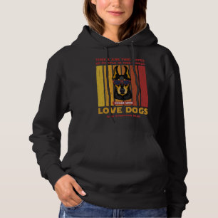 Retro Doberman Two Types Of People Hoodie