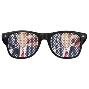 RETRO DONALD TRUMP PARTY FUN (SUN) GLASSES! SUNGLASSES