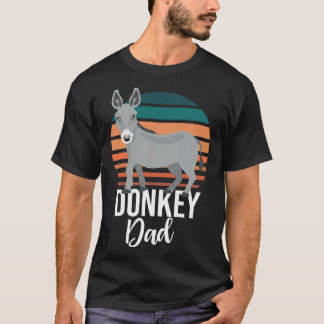 Retro Donkey Dad Donkey  Animal Farm T-Shirt