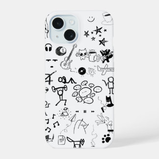 Retro Doodle Phone Case